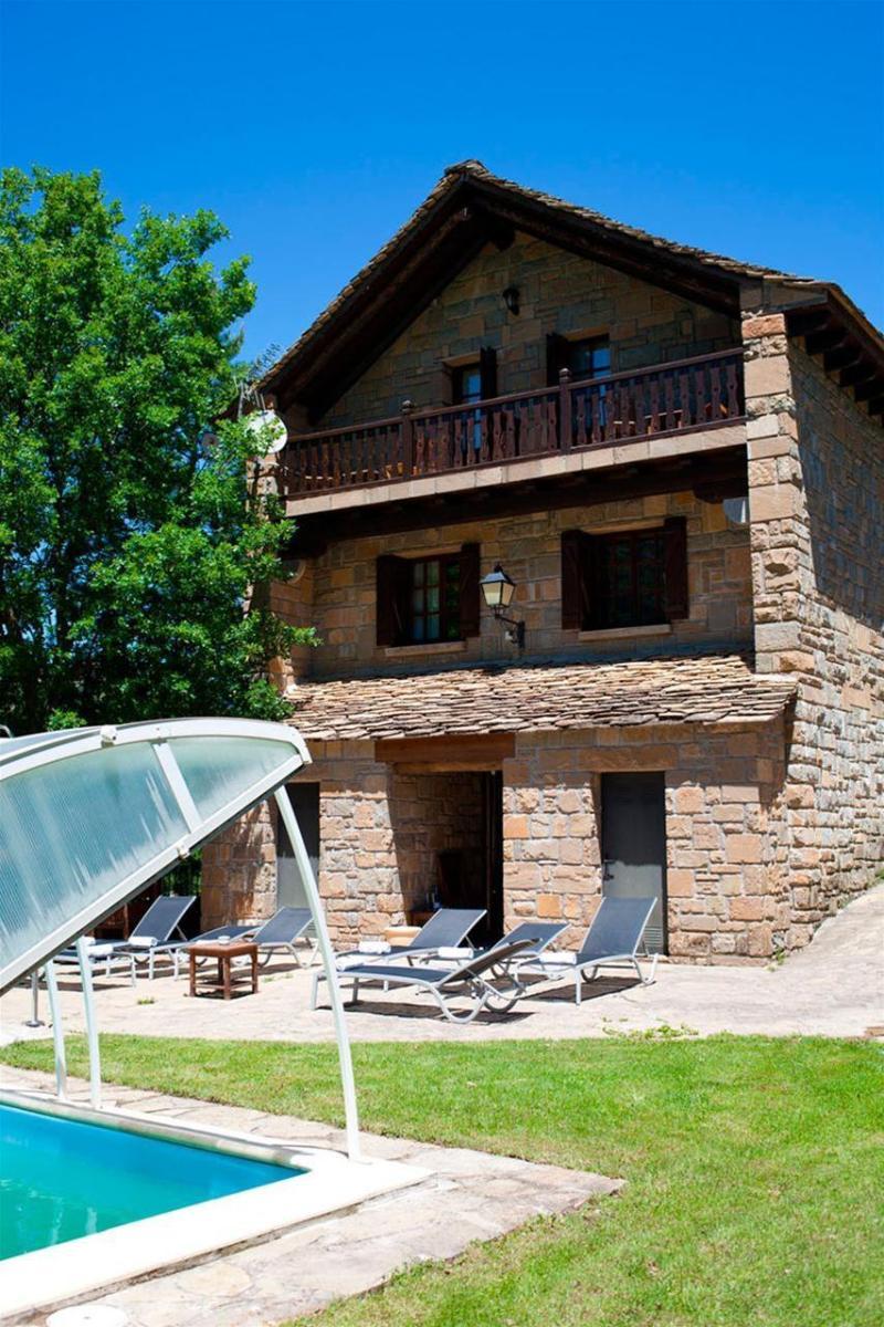 Hotel Rural El Mirador De Los Pirineos ซานตาครูซ เด ลาเซรอส ภายนอก รูปภาพ